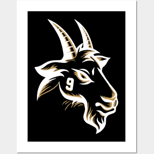 BREES THE GOAT, New Orleans Saints themed Posters and Art